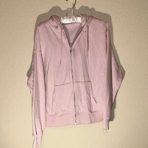 Levi's Soft Pink Hoodie with Zipper